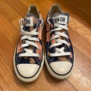 Acid-washed Converse